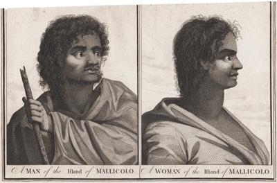 A Man of the Island of Mallicolo, A Woman of the Island of Mallicolo